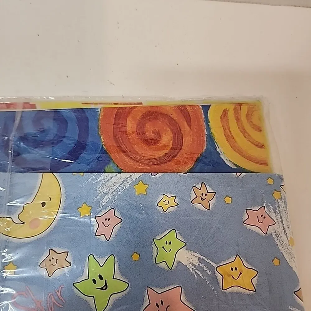 Vtg Finishing Touch AGC All Occasion 8 Full Sheets 50 sq.ft Wrapping Paper 0272